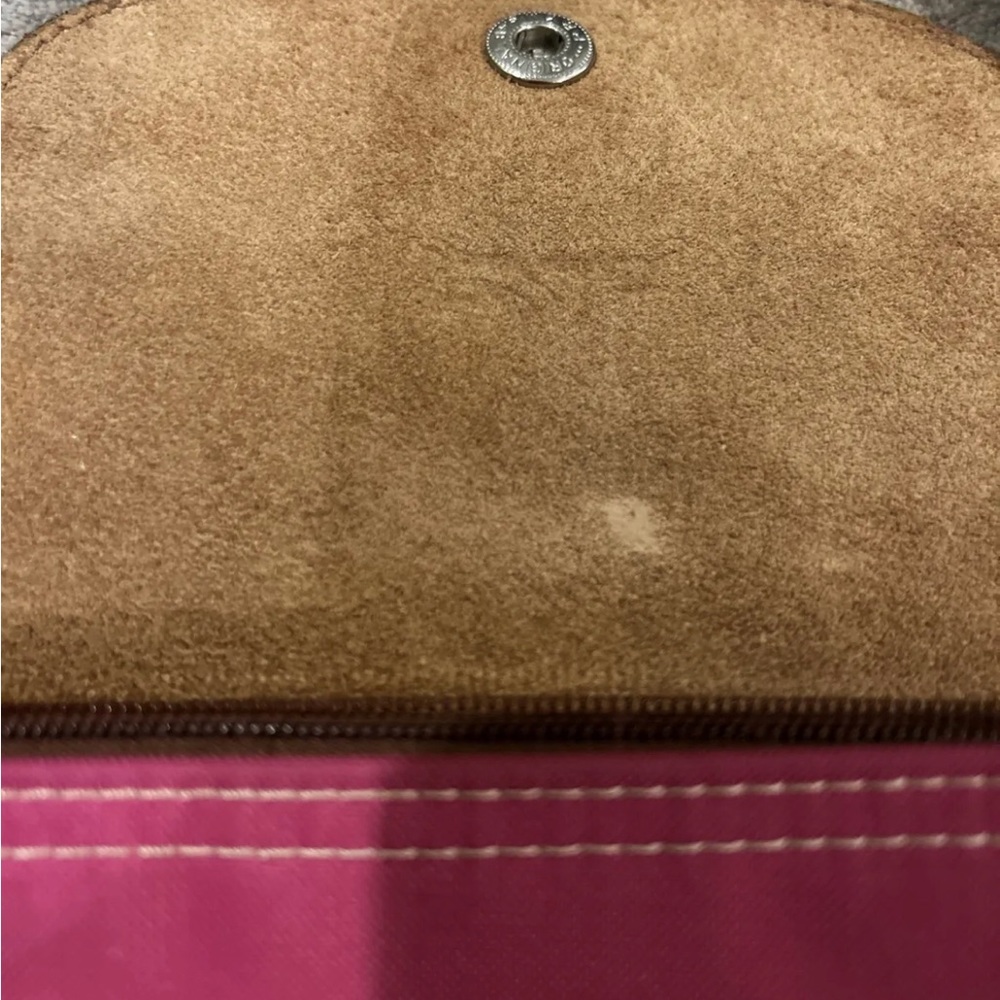 SOLD Long Champ Le Pliage “shopping” Modele Depose Pink  Shoulder Tote Bag Long - Picture 6 of 17
